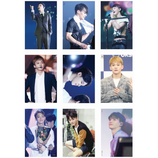 Lomo card 81 ảnh thành viên EXO - CHEN