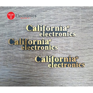 Tem Dán Loa California-1 Đôi