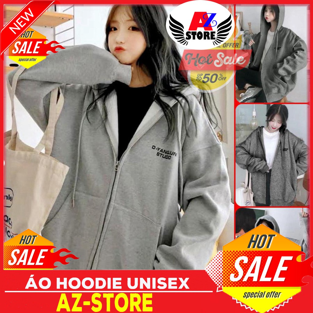 (FREESHIP) ❤ ÁO HOODIE - ÁO KHOÁC NỈ YANGJUN (HD1240 - Studio) đủ Size M,L,XL