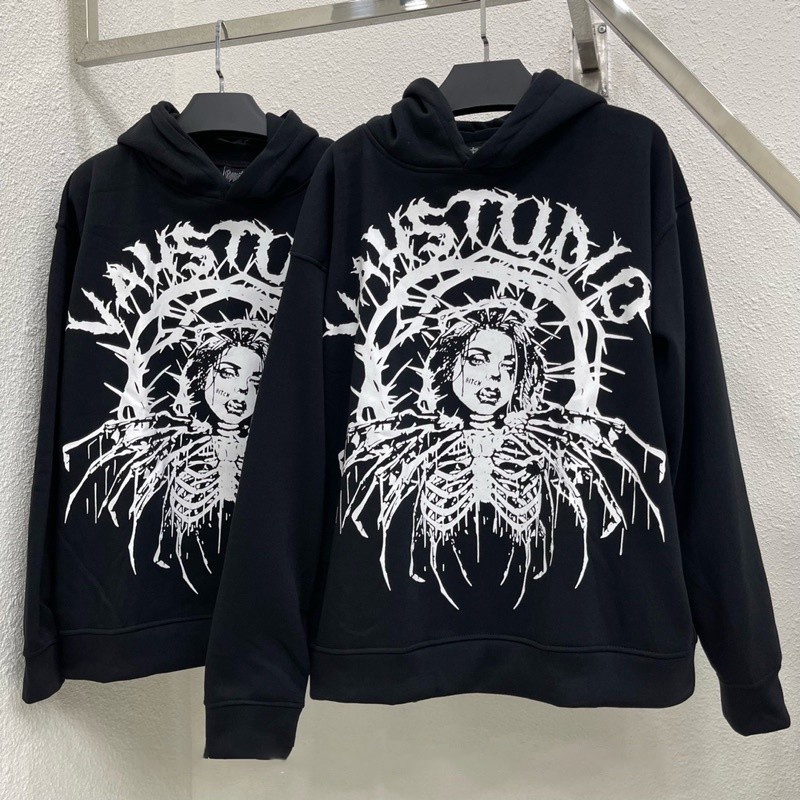 Áo hoodie vah studio SHADOW Áo khoác nỉ vah.studio chất nỉ bông cao cấp - Gin Store