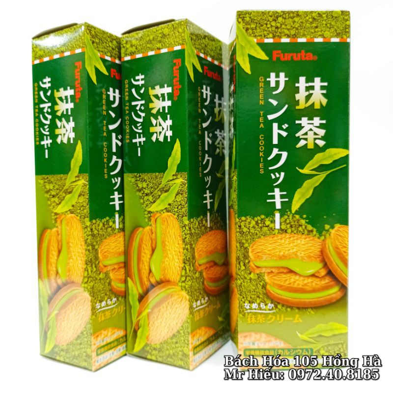 [T10/2021] Bánh quy trà xanh Furuta 140g