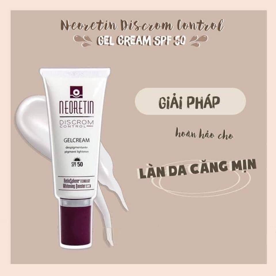 Kem chống nắng siêu xịn xò Neoretin Gel cream SPF50 -Tiệm Cô Chi PY