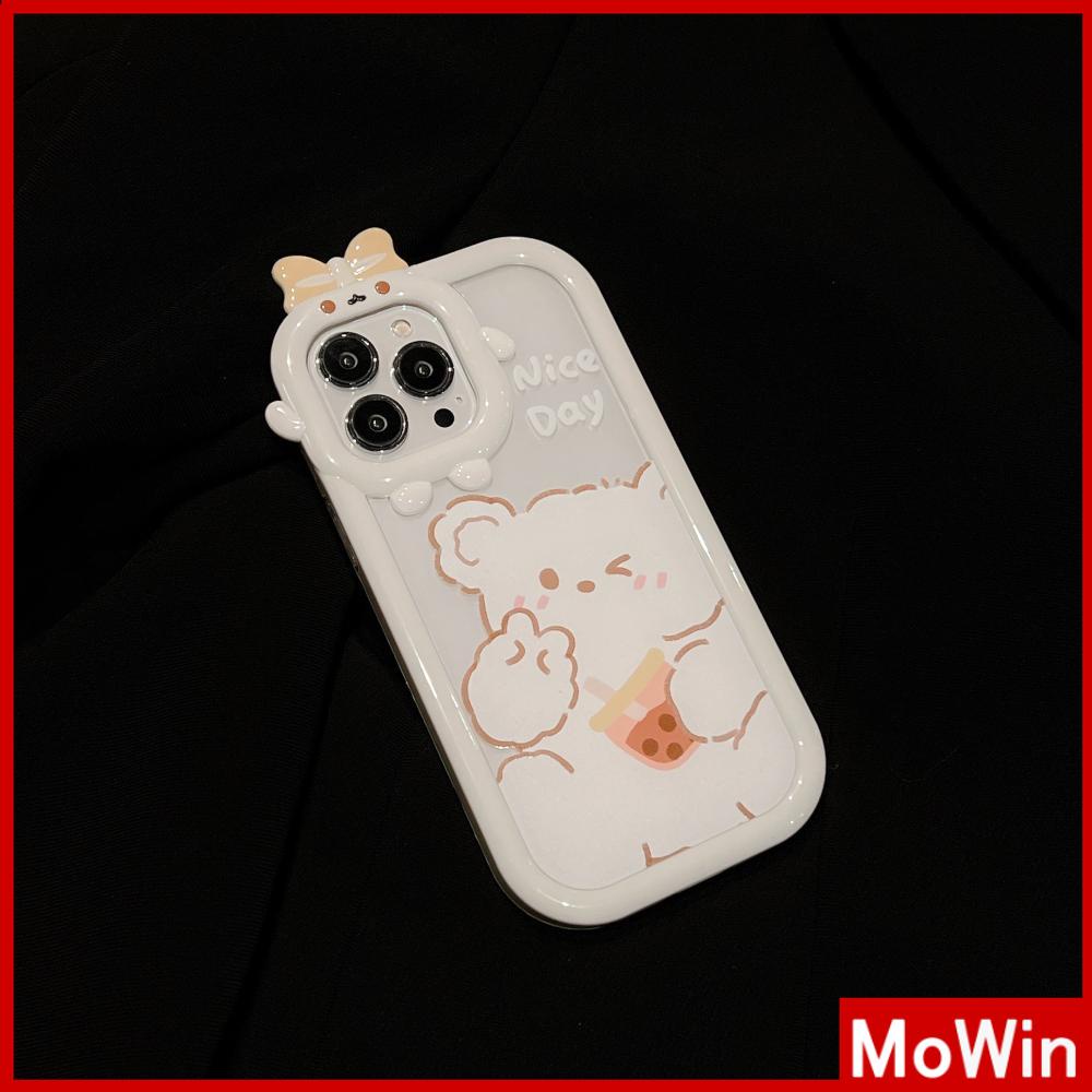 iPhone Case Silicone Soft Case Clear Case Shockproof Protection Camera Varnish Feel Monster Bear Cute Cartoon Compatible For iPhone 11 Pro Max 13 Pro Max 12 Pro Max 7Plus xr XS Max