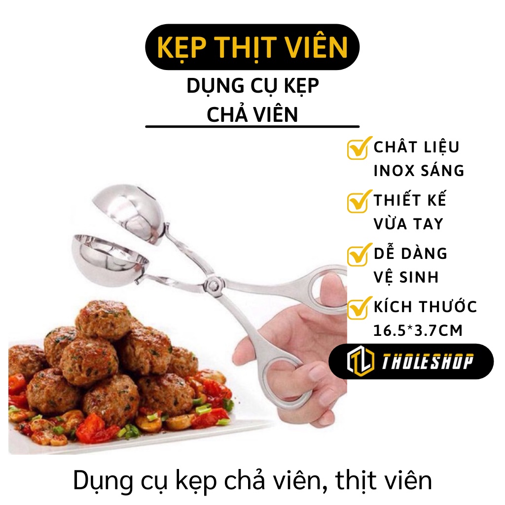Dụng Cụ Tạo Thịt Viên - Cây Kẹp Làm Cá Viên, Xíu Mại, Chả Cá, Cơm Nắm Nhanh 5735