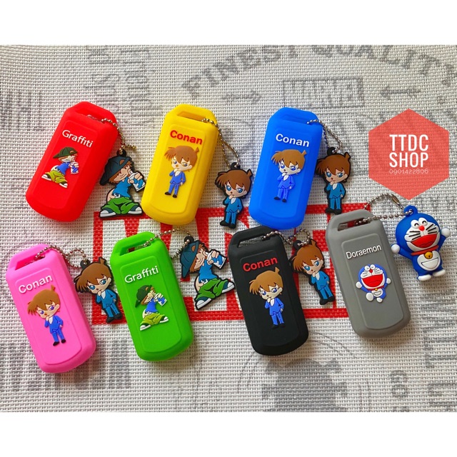 Bao silicon remote smartkey 3 nút #Graffti