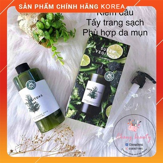 Sữa Rửa Mặt Màu Xanh Super Vegitoks Cleanser
