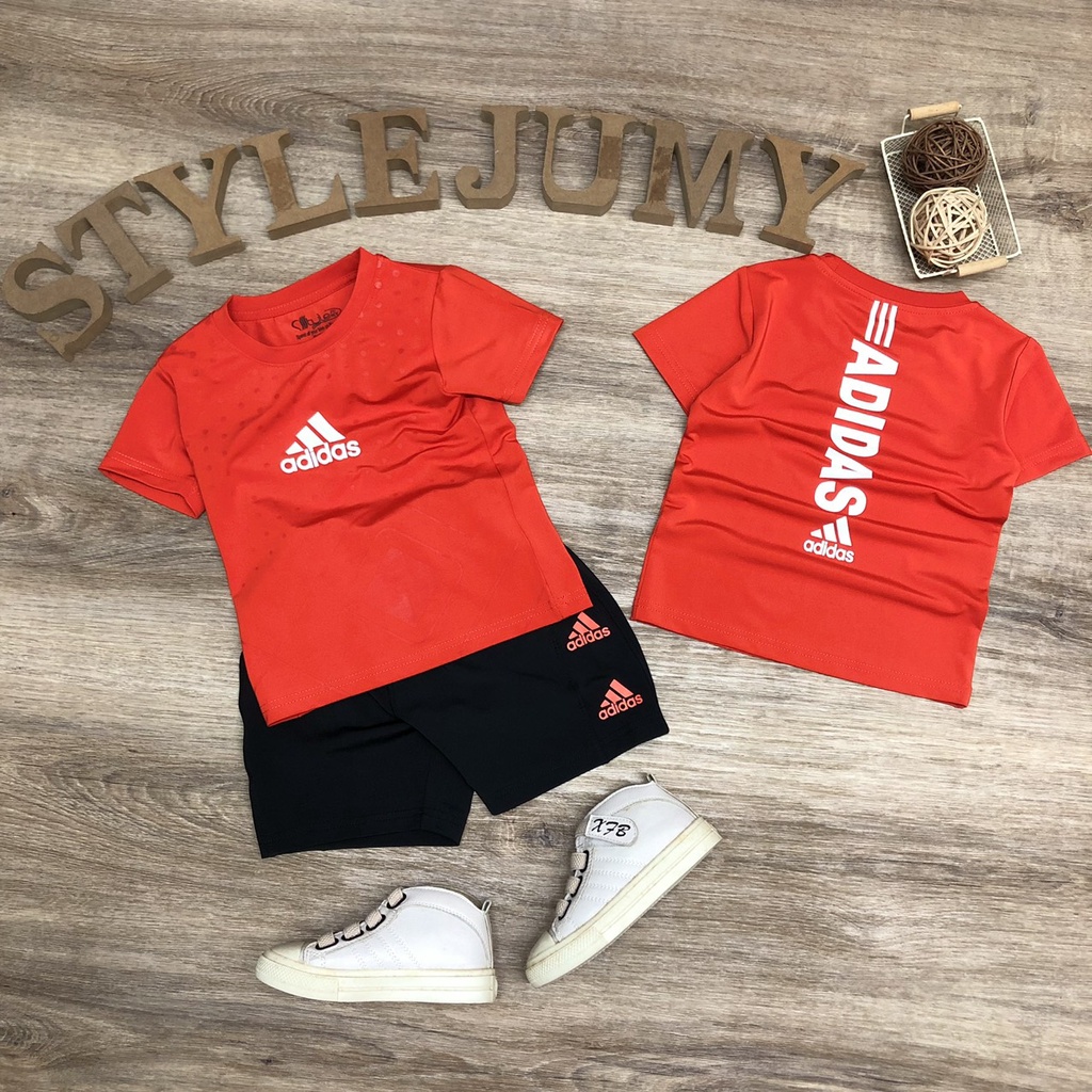 SIZE 11-XXL (37-75KG) ĐỒ BỘ BÉ TRAI THUN LẠNH NGẮN TAY IN LOGO + HÌNH CHÌM