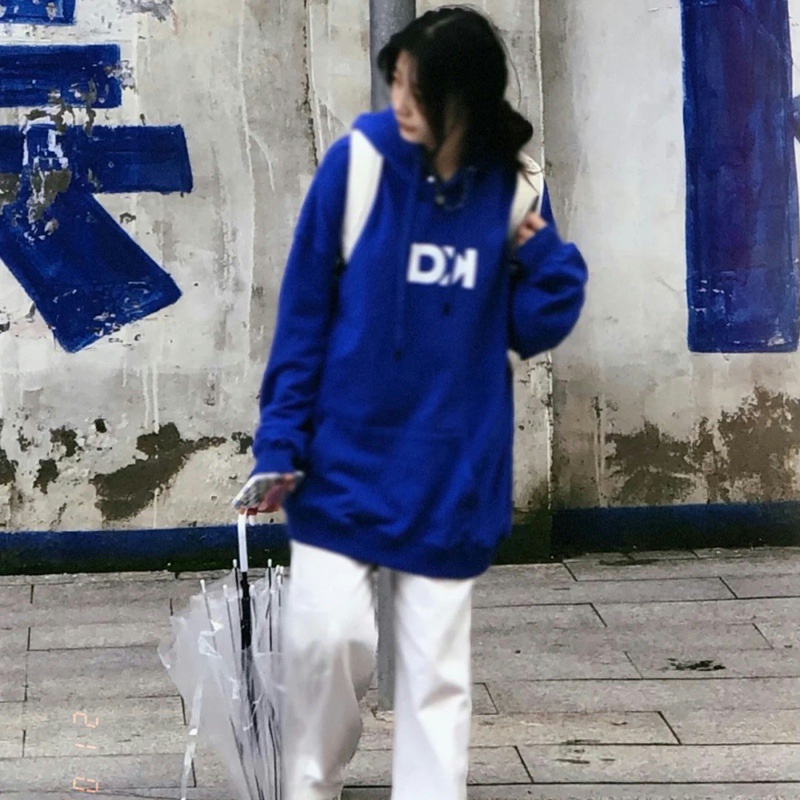 Áo khoác hoodie tay dài oversize phong cách Hàn Quốc mới 2021 | BigBuy360 - bigbuy360.vn