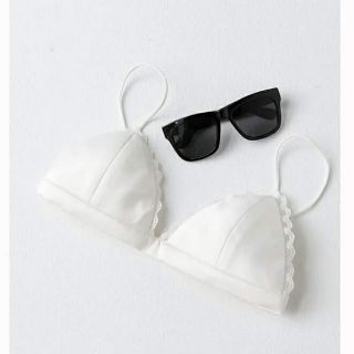 Áo Bralette lụa satin viền ren sexy (kèm video)