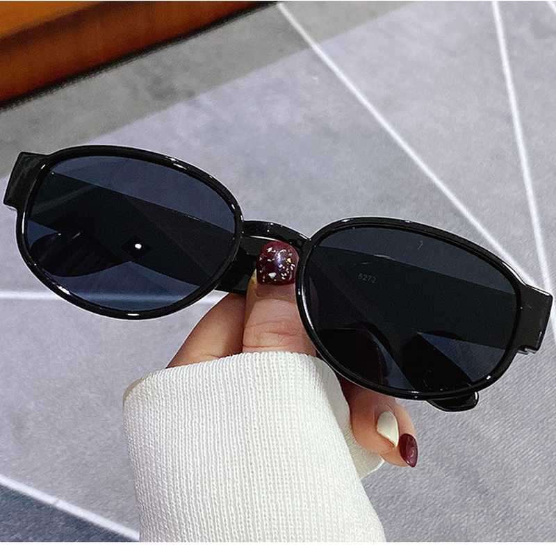 Kính Râm Gọng Oval Phong Cách Vintage Cổ Điển Thời Trang