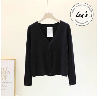ÁO KHOÁC LEN MỊN CỔ TIM
