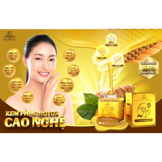 Mặt Nạ Cao Nghệ Đông Anh Collagen X3