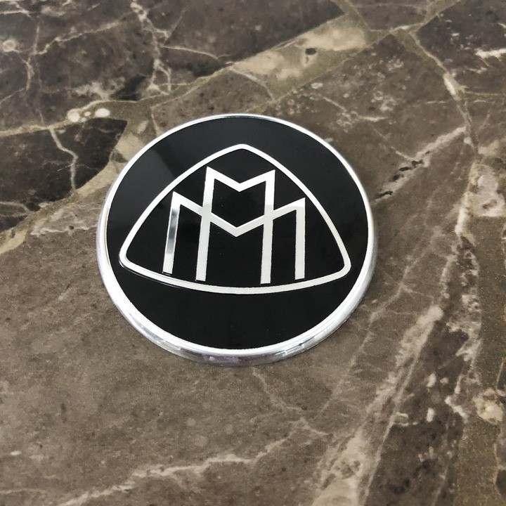Sản phẩm  Logo biểu tượng vô lăng xe ô tô Maybach loại 52mm và loại 59mm: BNJ66