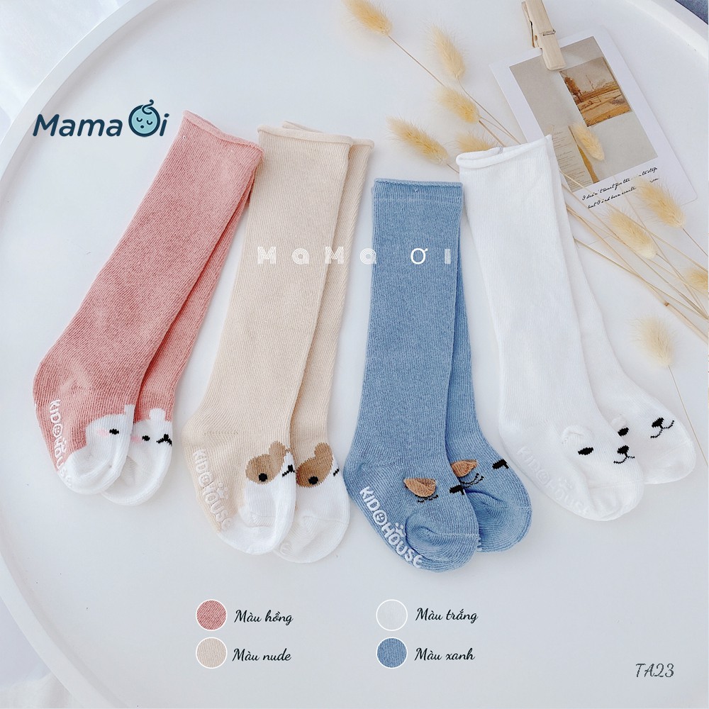 TA23 Tất dài hình thú cho bé của Mama Ơi-Thời trang cho bé