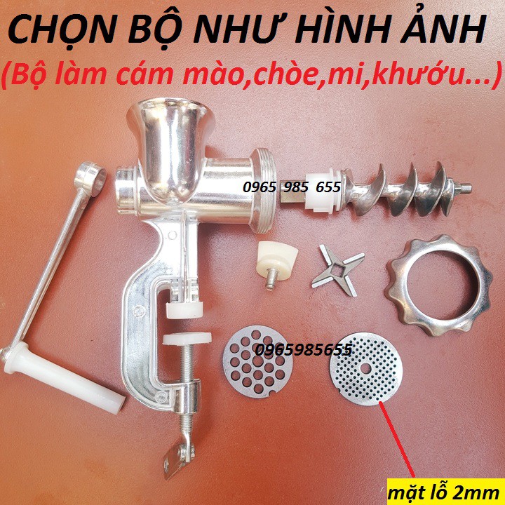 Máy làm cám chim máy đùn cám chim ép hạt cám cho chim chào mào chim khuyên làm bằng nhôm hợp kim loại tốt