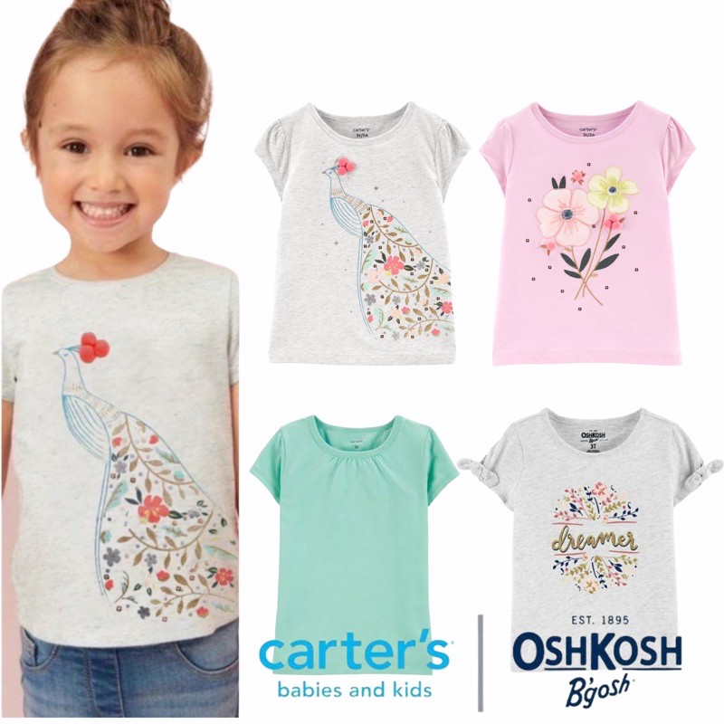 Carter 's Oshkosh 6m 9m 12m 18m 24m T-Shirt Women' S Baby Women 's