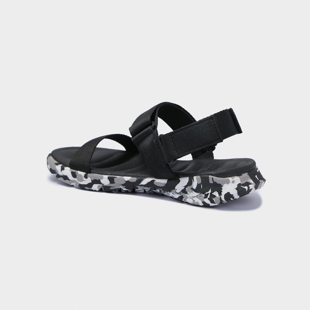 Giày sandal Shondo nam nữ F6 sport camo đen full F6S501