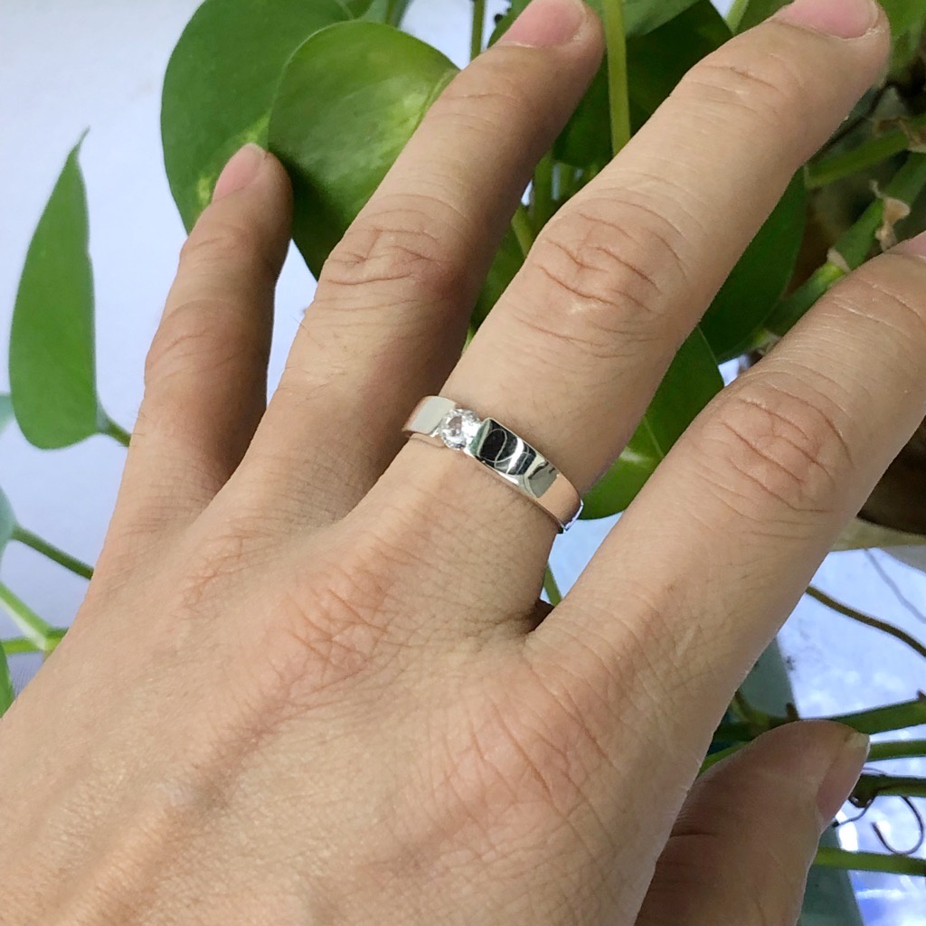 Nhẫn Đôi Bạc - Tình Yêu Thầm Kín - BẠC HIỂU MINH NC613