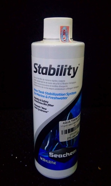 Seachem Stability Men Vi sinh cao cấp cho hồ cá cảnh