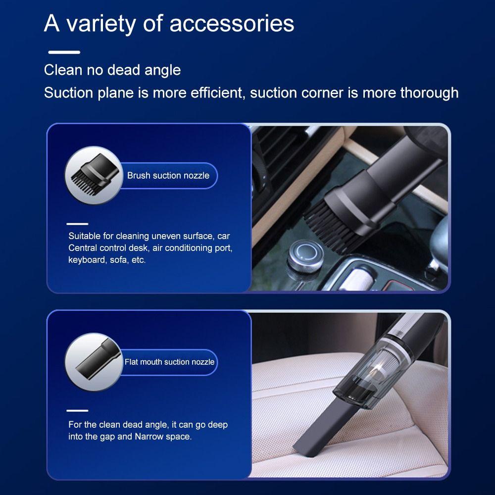 Máy Hút Bụi Cầm Tay Không Dây Dùng Để Vệ Sinh Xe Hơi / Nhà Cửa