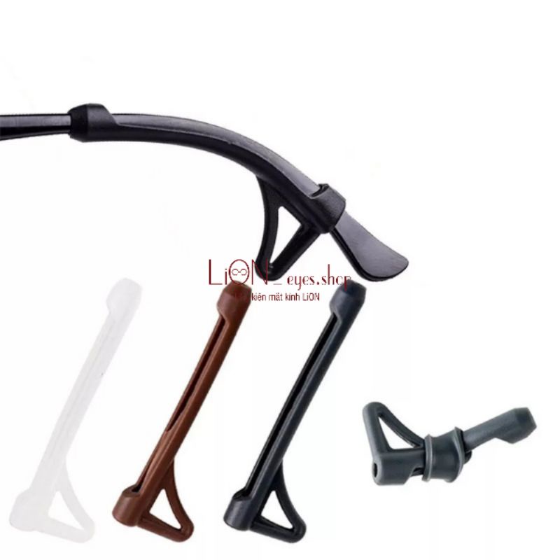 Cài tai silicone chống rơi kính,cài đuôi kính chống tuột khi vận động