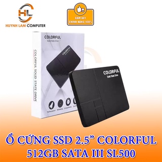 Mua Ổ cứng SSD 512GB Colorful SL500 chuẩn 2.5inch Sata3 tốc độ cao chính hãng - NWH phân phối