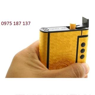 Hộp đựng thuốc lá đa năng 555 bọc da