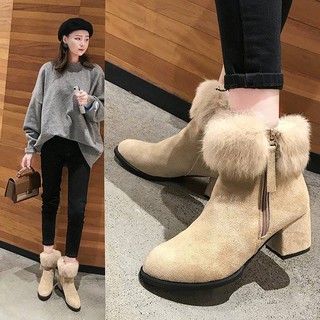Boots cổ cao[ FREE SHIP HỖ TRỢ ĐỔI SIZE] Hàn Quốc