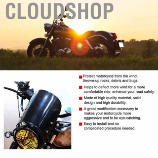 Tấm chắn gió cho xe mô tô Honda Yamaha Kawasaki Suzuki 5-7 inch chất lượng cao