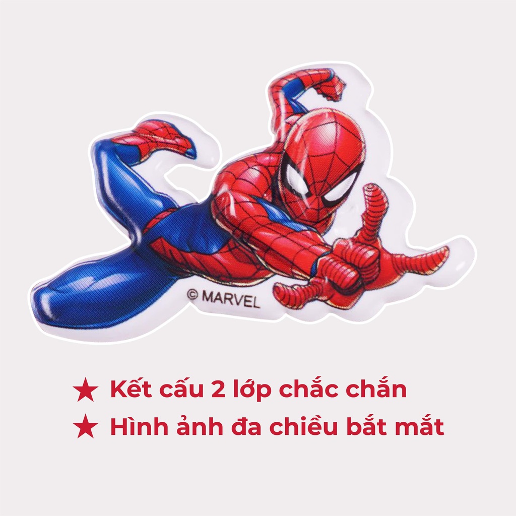 Set sticker hình dán người nhện fesson, Sticker 3d spider man cho bé trang trí sáng tạo