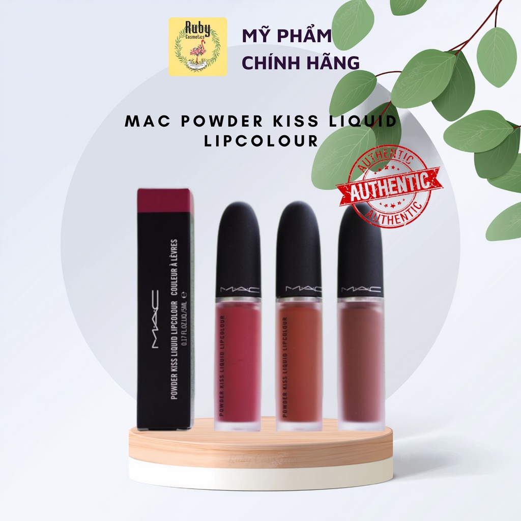 [100% AUTH] Son MAC Powder Kiss Liquid Lipcolour