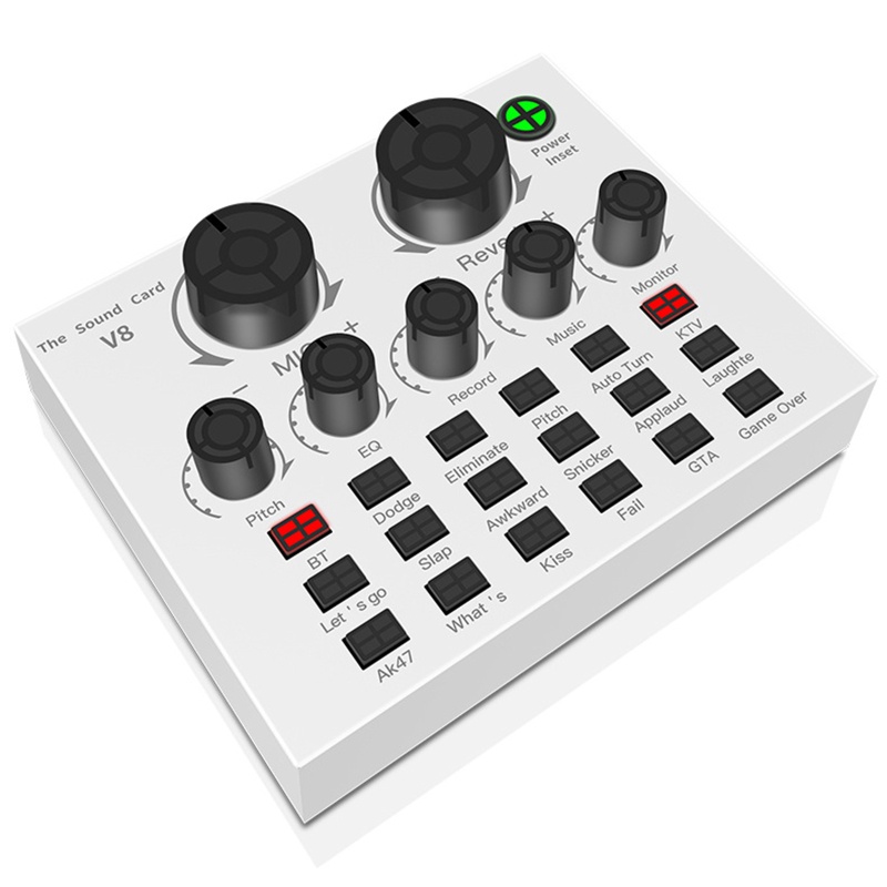 【3C】Bảng Âm Thanh Chỉnh Được Reverb Có Thể Điều Chỉnh Âm Thanh Cho Bản Mạch Hiệu Âm 360° Pickup