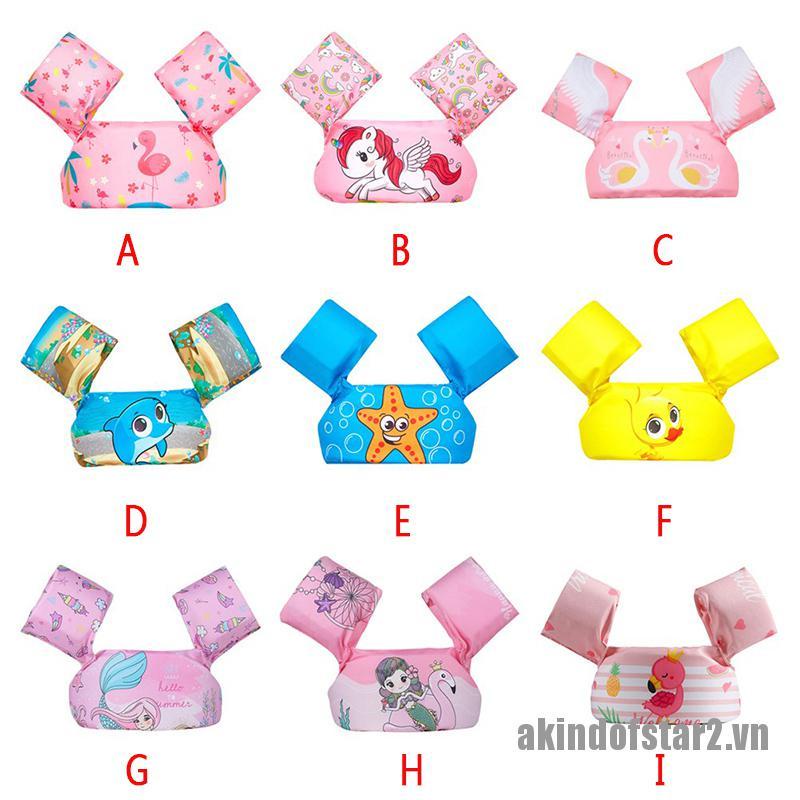 Áo Phao Cứu Sinh Họa Tiết Hoạt Hình Cho Bé 2-7 Tuổi