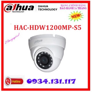 CAMERA DAHUA HAC-HDW1200MP-S5 2.0MP (THAY THẾ HAC-HDW1200MP-S4)