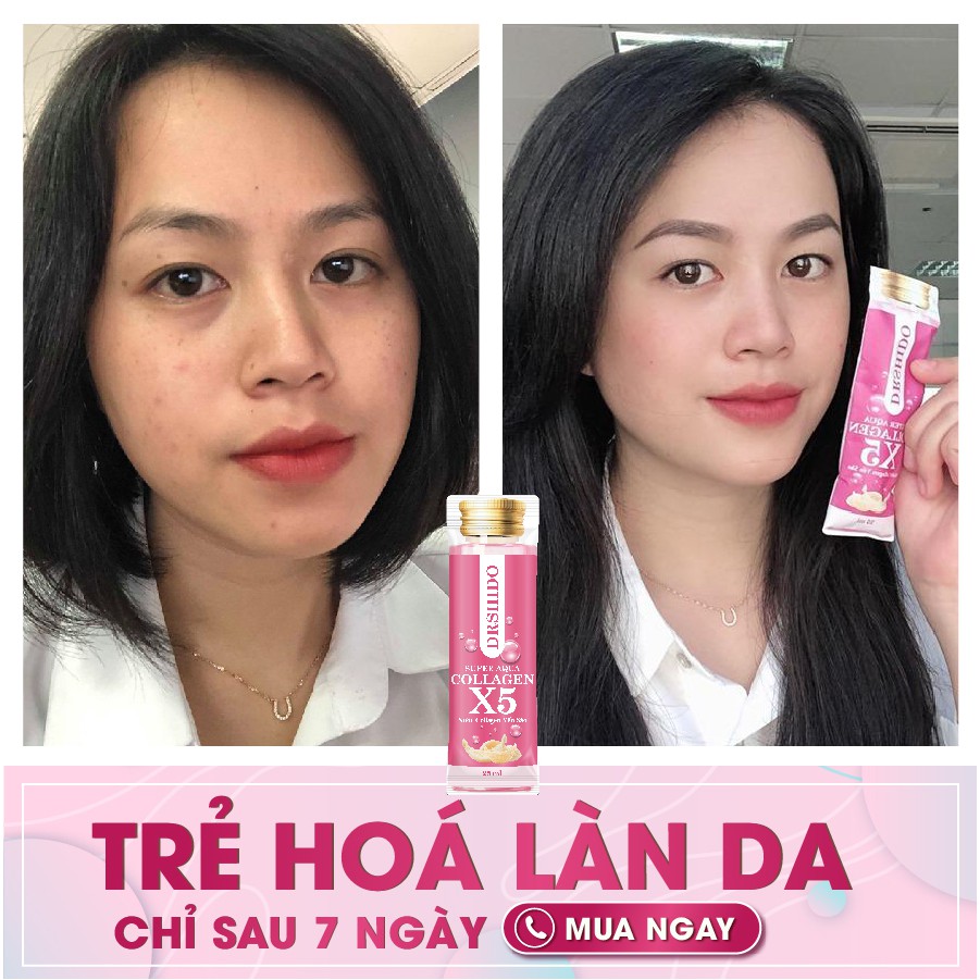 Supper aqua collagen X5 chính hãng - Nước collagen Yến Sào -  Loại 14 gói | BigBuy360 - bigbuy360.vn