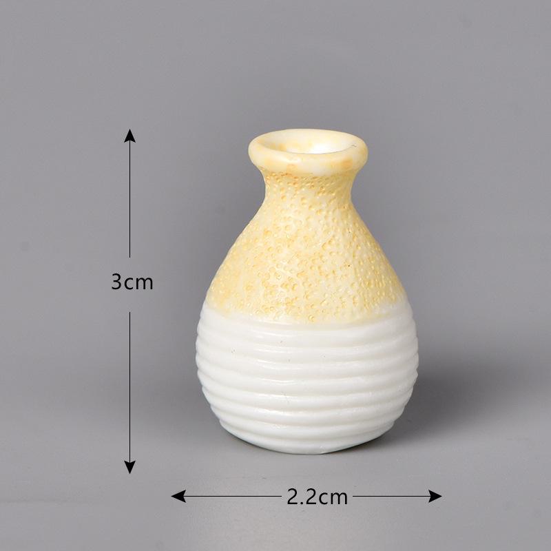 Mô hình bình hoa phụ kiện trang trí nhà búp bê [1 cái]