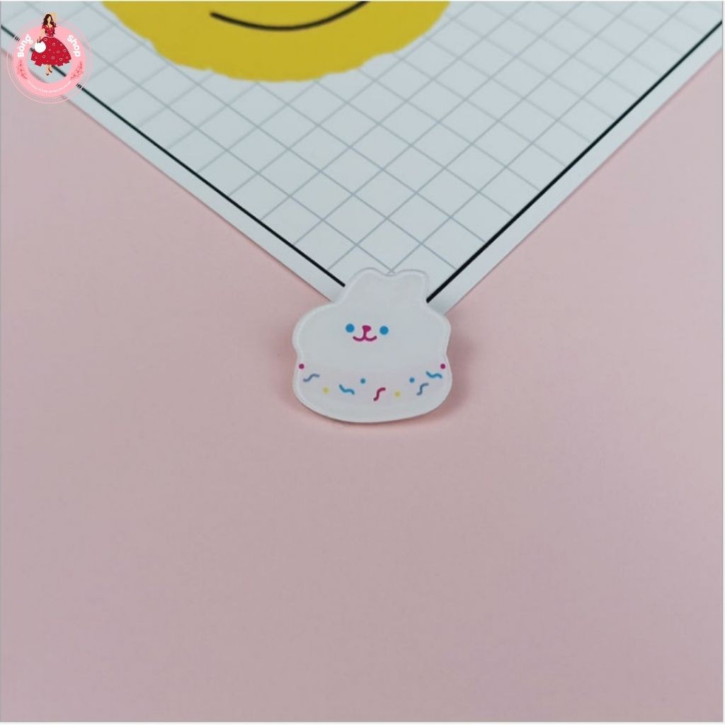 🧰 FREE SHIP 🧰 Phụ kiện sticker cài gim trang trí balo túi ví xinh xắn dễ thương Bông Shop PKTX09