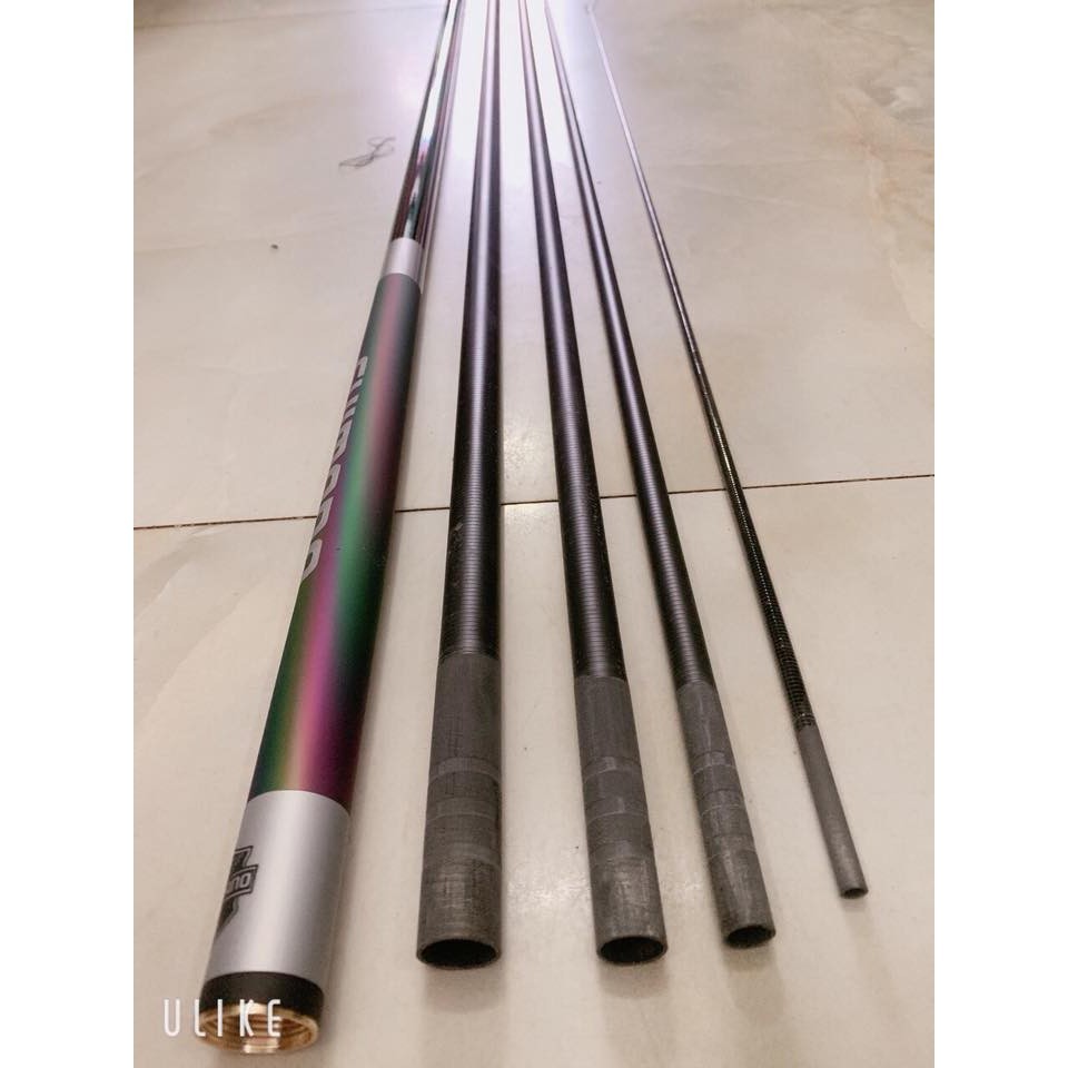 Cần câu đơn shimano 5H ánh kim siêu đẹp