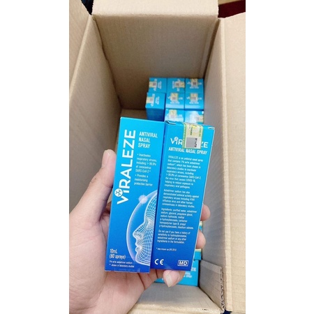 Xịt mũi kháng khuẩn Viraleze của Starpharma Úc (10ml)