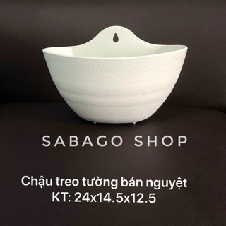 HOT Chậu nhựa treo tường, ốp tường siêu xinh hàng Việt Nam chất lượng