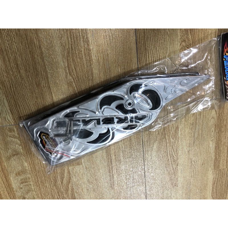 Sàn lót chân inox xe AB Air blade đời 2013_2014_2015 (inox sáng bóng cao cấp )