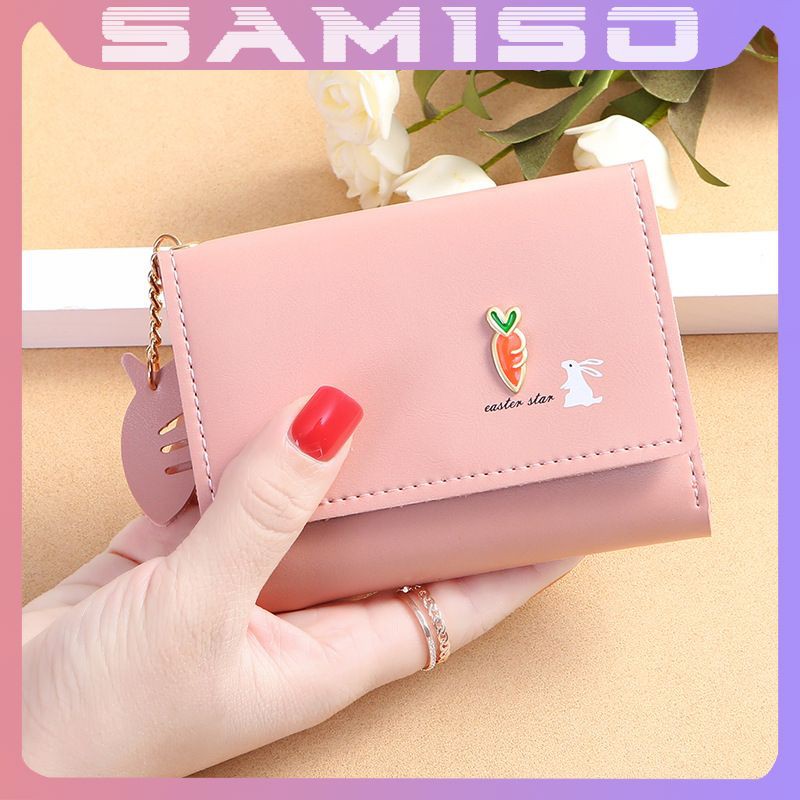 Ví nữ ngắn cầm tay mini cute nhỏ gọn bỏ túi thời trang giá rẻ NG38 | BigBuy360 - bigbuy360.vn