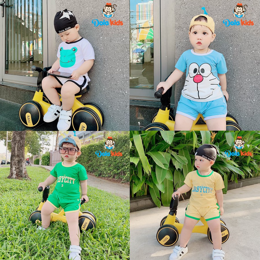 [CAO CẤP] - Trẻ 4-15kg - Quần Áo Trẻ Em Vải Cotton 4 Chiều 100% - Thoáng Mát - Xuất Nhật