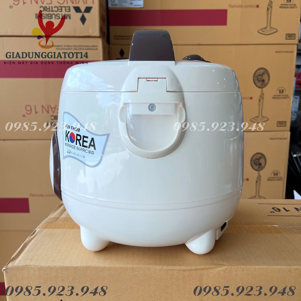 Nồi Cơm Điện đa năng CUCKOO/GUGKDD Hàn Quốc CR387 -  Dung tích 1,8L, kiểu dáng Con Lợn Siêu Đáng Yêu, BH 12 tháng