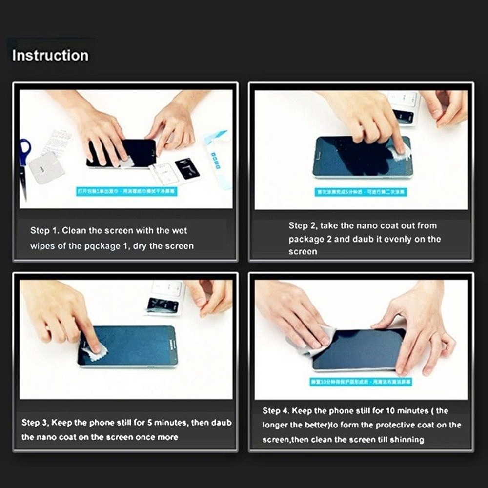 Chai dung dịch Nano bảo vệ màn hình điện thoại LCD chuyên dụng