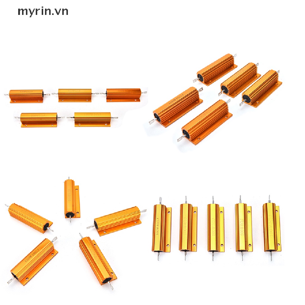 Phụ Kiện Cho Xe myrin myrin 'S Điện Trở 1 / 2 / 4 / 8 / 10 Ohm 100W Watt Mới
