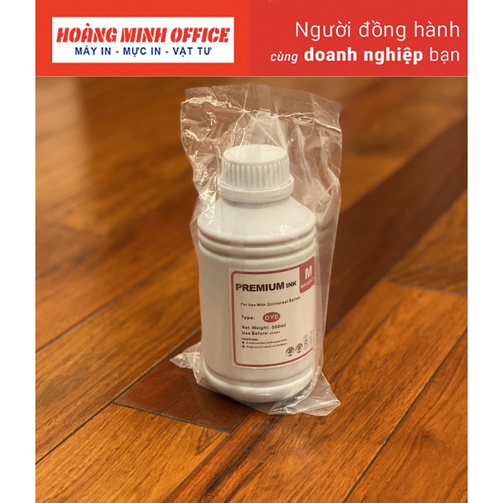 Bộ Mực Nước Dye Cano.n/ Epso.n COMBO 4 Màu - Dùng cho máy in phun màu Cano.n / Epso.n...( 500ml )
