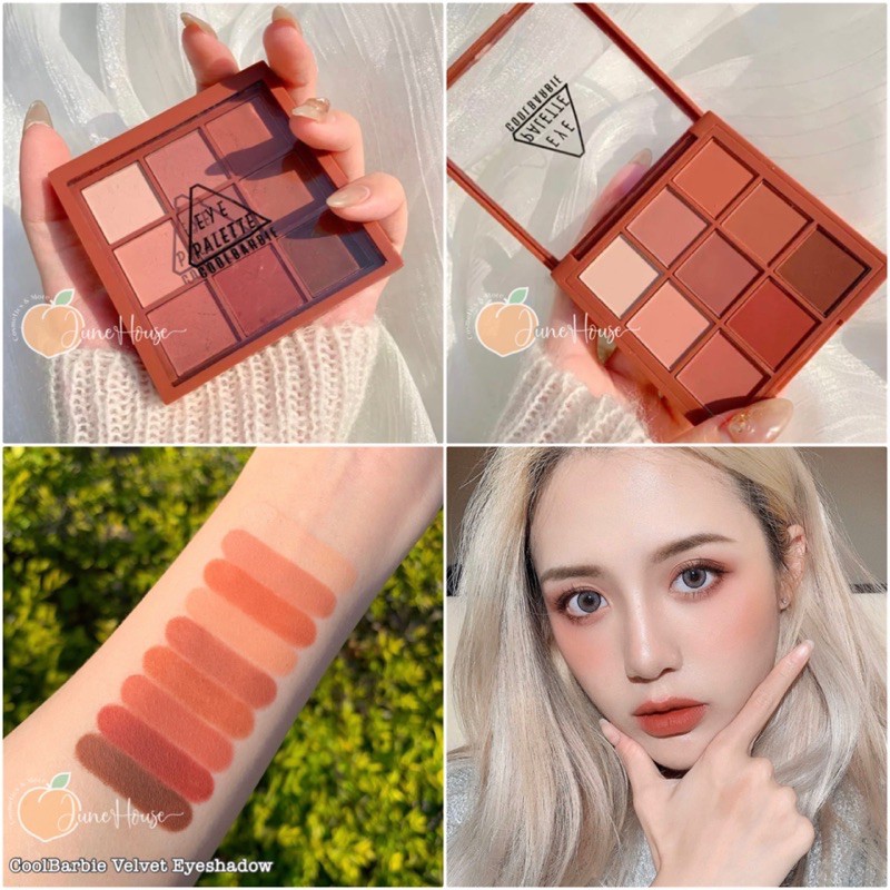 Bảng phấn mắt CoolBarbie màu lì