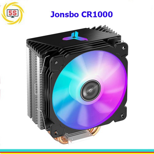 Quạt tản nhiệt cpu Jonsbo CR-1000 Black - Hỗ Trợ Tất Cả CPU