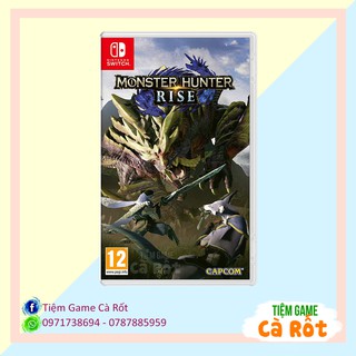 Monster hunter rise - băng game cho máy nintendo switch